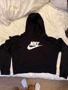 Girls Nike Crop Hoodie